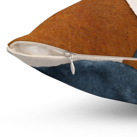 Abstract Dots Shapes Glam Pillow Throw Cover with Insert - Cush Potato Pillows