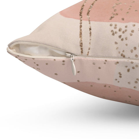 Chic Abstract All Pink Pillow Throw Cover