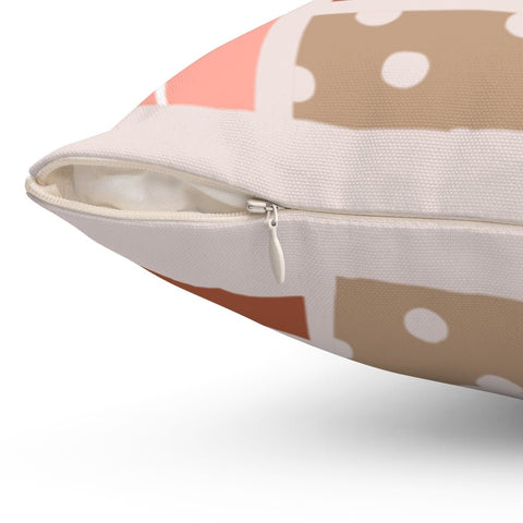 Christmas Presents Happy Holidays Pink Pillow Throw Cover