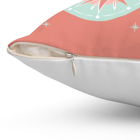 Classical Ornaments Christmas Blush Pink Pillow Throw - Cush Potato Pillows