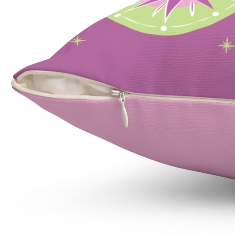 Classical Ornaments Christmas Lavender Purple Pillow Throw - Cush Potato Pillows
