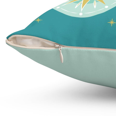 Classical Ornaments Christmas Tiffany Teal Pillow Throw - Cush Potato Pillows