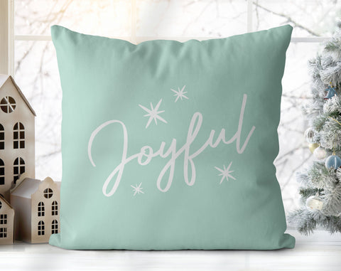 Classical Ornaments Christmas Tiffany Teal Pillow Throw - Cush Potato Pillows