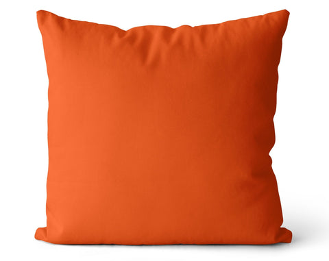 Exclusive Floral Orange Thibaut Inspired Pillow Throw Cover with Insert - Cush Potato Pillows