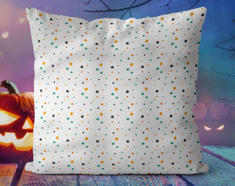Halloween Witch and Frankenstein Pillow Throw Cover with Insert - Cush Potato Pillows
