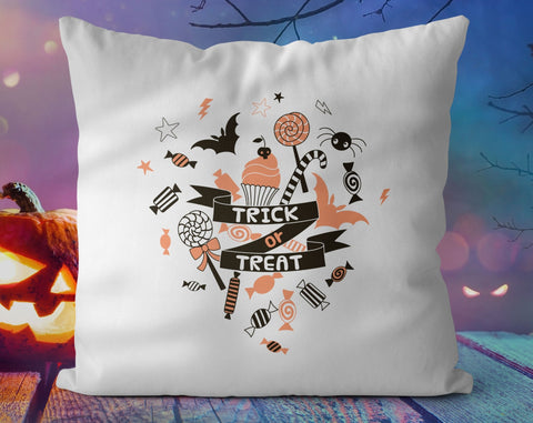 Halloween Witch Pillow Throw Cover with Insert - Cush Potato Pillows
