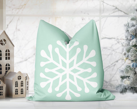 Mischievous Christmas Elves Green and White Pillow Throw - Cush Potato Pillows