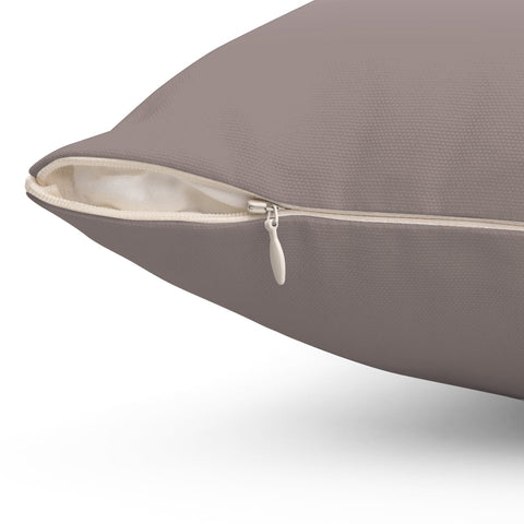 Ombre Dark Mole Taupe Pillow Throw - Cush Potato Pillows