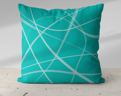 Secord Streams Tiffany Blue Pillow Throw - Cush Potato Pillows
