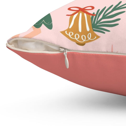 Seriously Silly Christmas Nutcracker Pink Pillow Throw - Cush Potato Pillows
