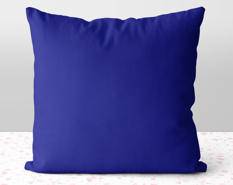 The Blue Scuba Diver and Blue Swim Trunks Square Pillow Cover Throw - Cush Potato Pillows