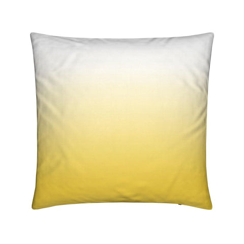 Ombre Sunshine Yellow Pillow Throw