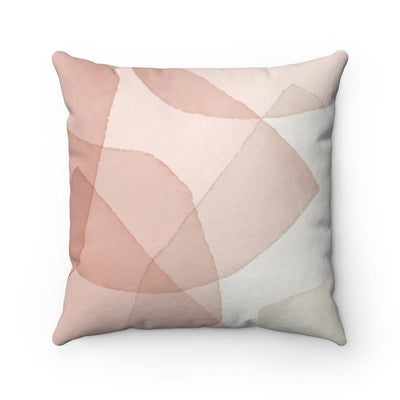 Abstract Shards of Pink Pillow Throw Cover with Insert - Cush Potato Pillows