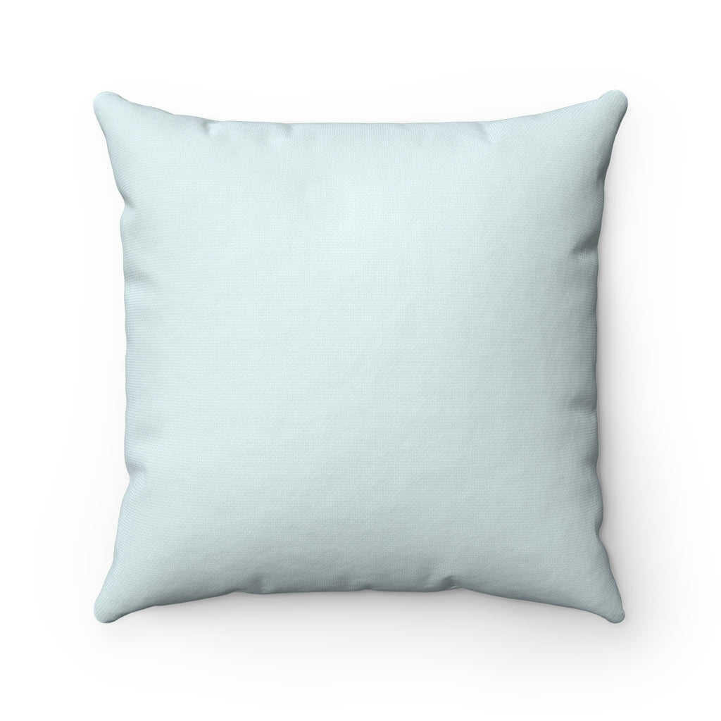 Boho Summer Blue Pillow Throw Cover with Insert - Cush Potato Pillows