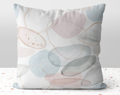 Calming Pebbles Glam Pillow Throw Cover