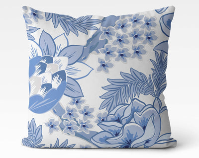 Exclusive Blue Thibaut Honshu Robin's Egg Inspired Chinoiserie Pillow Throw Cover