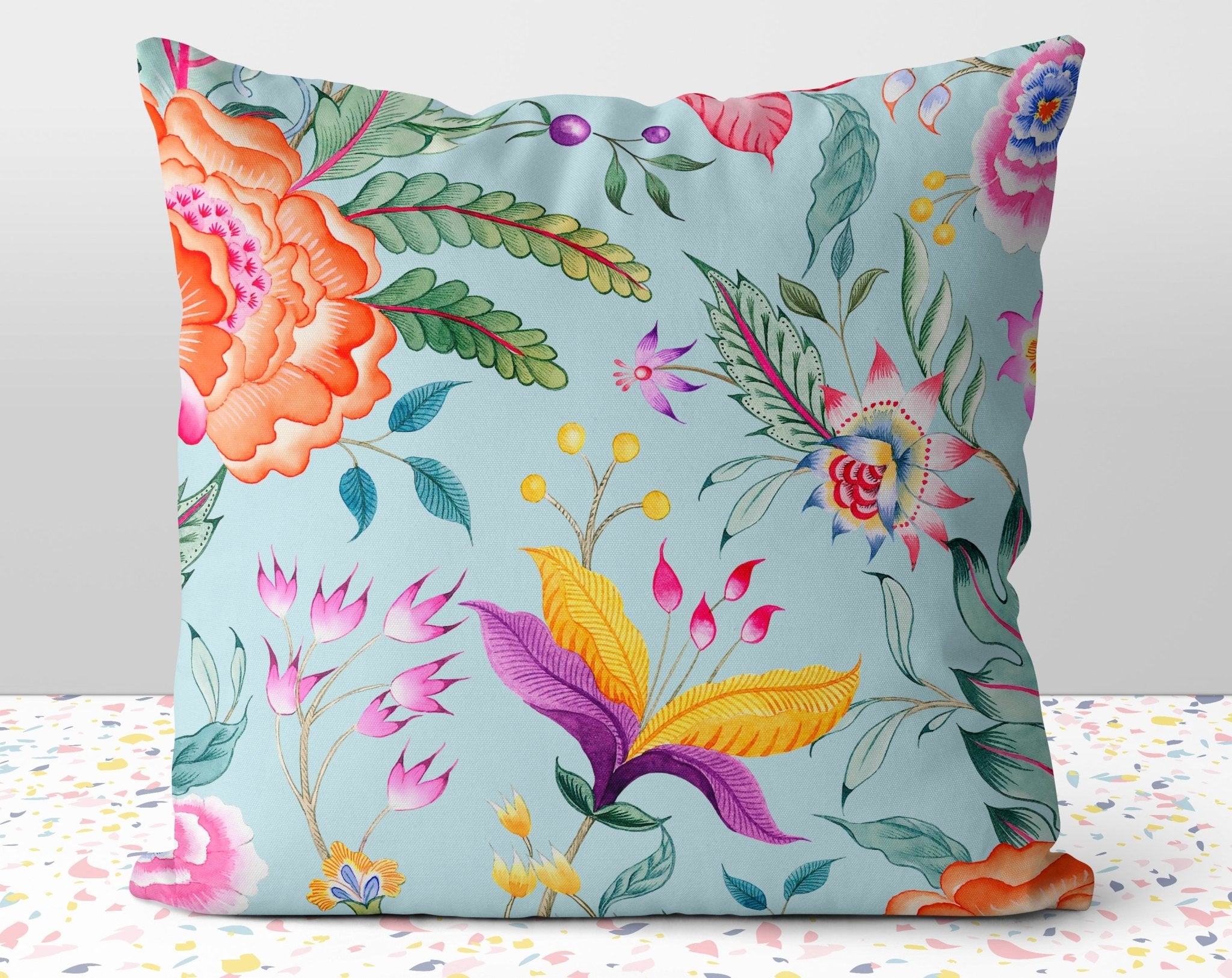 Chintz throw pillows sale