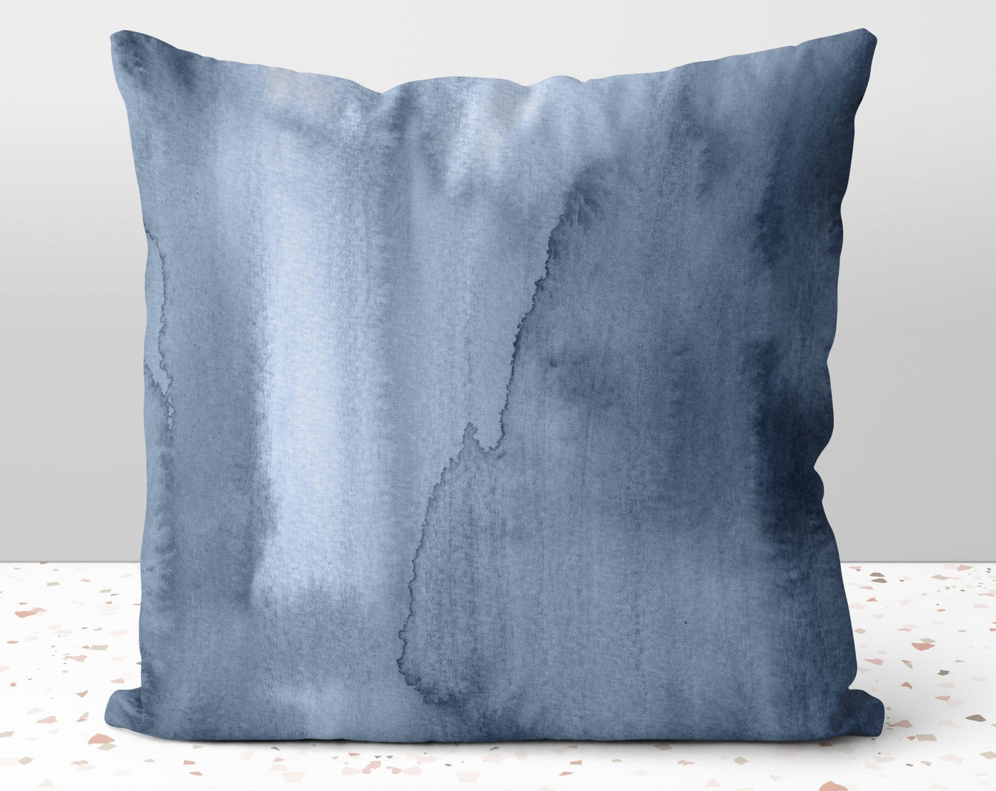 Glam Gray Strokes Square Pillow with Cover Throw with Insert - Cush Potato Pillows