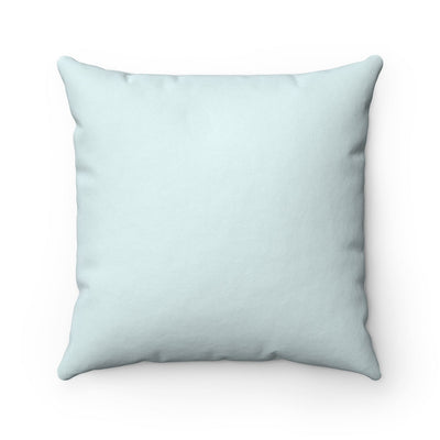 Hello Summer Boho Blue Pillow Throw Cover with Insert - Cush Potato Pillows