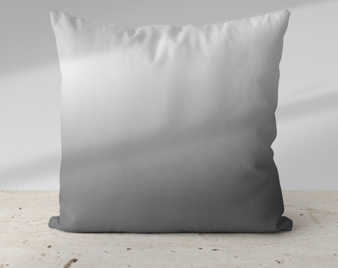Ombre Minimalist Gray Pillow Throw - Cush Potato Pillows