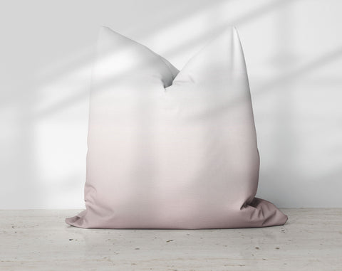 Ombre Mole Taupe Pillow Throw - Cush Potato Pillows