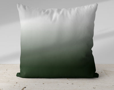 Ombre Oxford Green Pillow Throw - Cush Potato Pillows